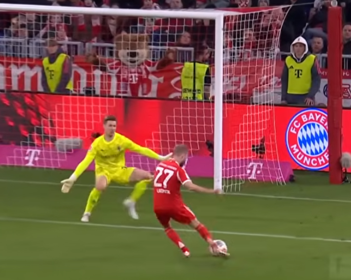 Лаймер забивает гол