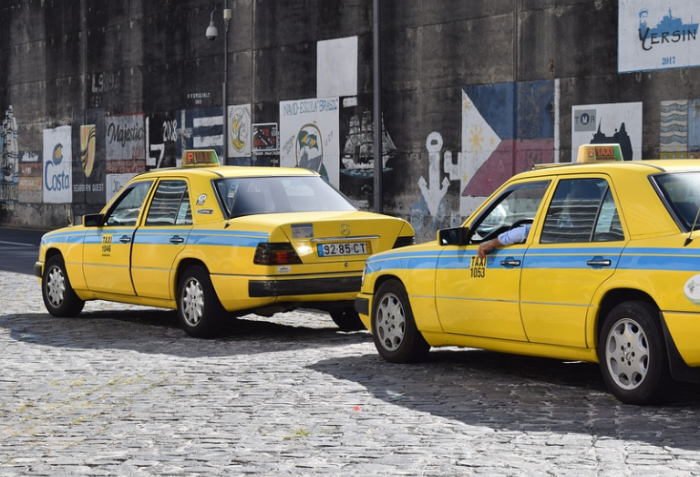 такси на улице