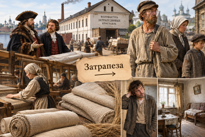 мануфактура и купец
